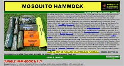Desktop Screenshot of mosquitohammock.com